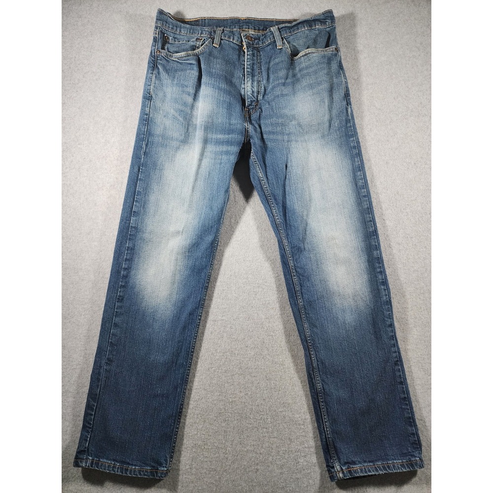 Levis Men's Denim Jeans, 505, 36x30(29), Medium Wash, Straight Leg, Mid-Rise